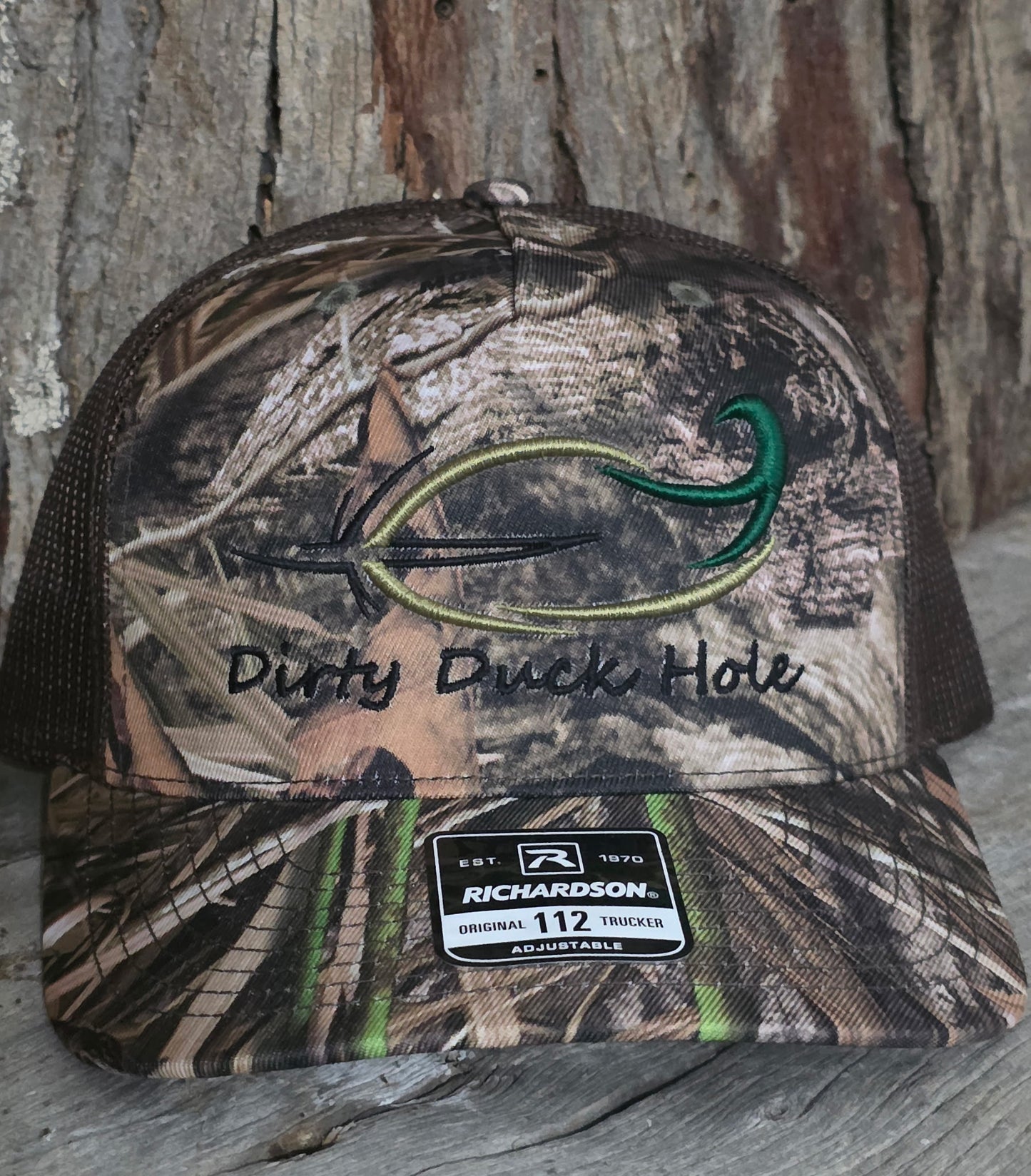 5 Panel CAP - Dirty Duck Hole Mossy Oak Habitat Camo